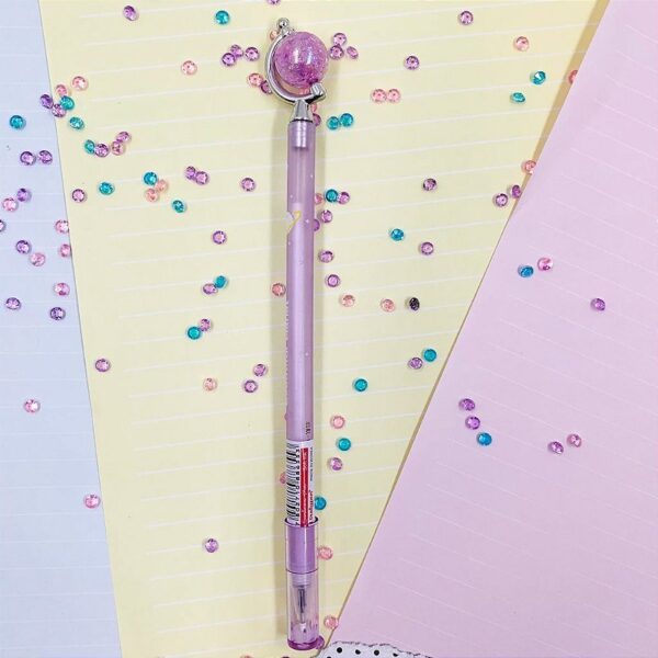 Caneta Fofa Planeta Cristal Lovelypen