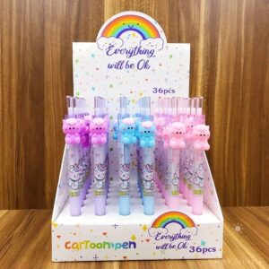 Caneta Esferográfica Estampada Unicórnio