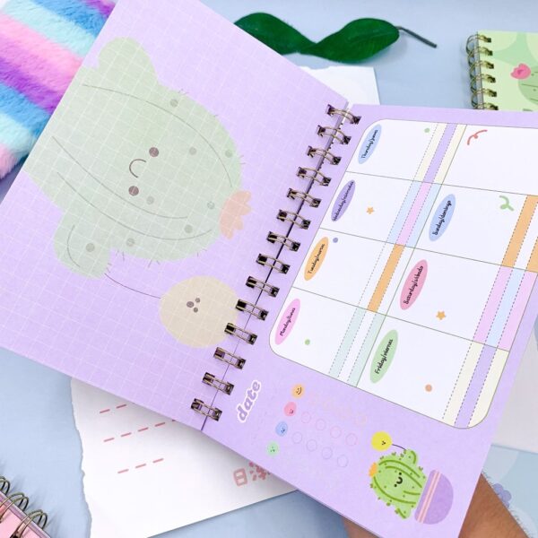 Planner Mensal Cactus