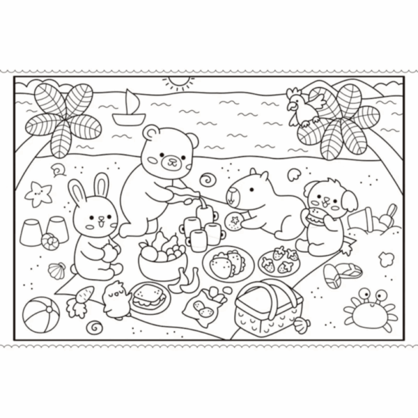 KIT 3 LIVROS de Colorir Comfy and Cozy GRANDE - CIRANDA