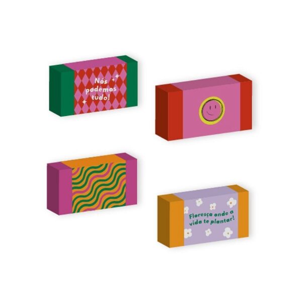 Borracha Positive Vibes Jocar Office - Pote 12 Und