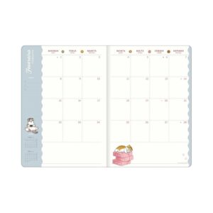 Planner 2027 Grampeado Gato Mofusand 17,8x25,4cm - TILIBRA - UND