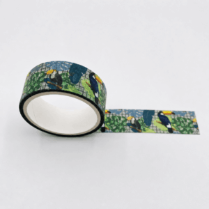 Fita Adesiva Washi Tape Tucano 15mm x 3m - YINS PAPER - BLISTER