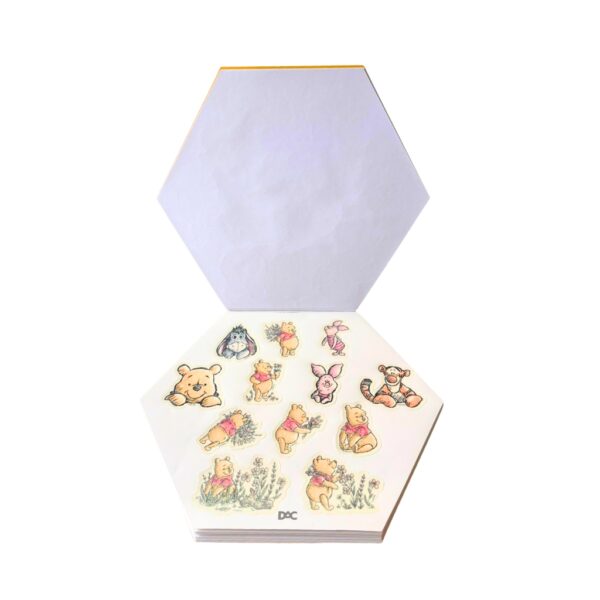 Caderno de Adesivos 20 Fls com 200 Adesivos Ursinho Pooh Disney - DAC