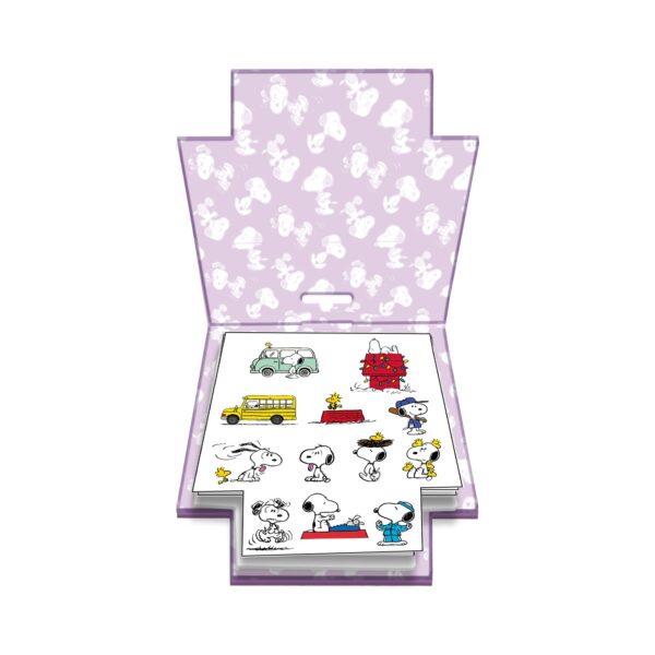 Caderno de Adesivos 20 Fls com 200 Adesivos Snoopy - DAC