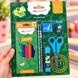 Kitão Escolar  DINO - SKYPAPER - BLISTER