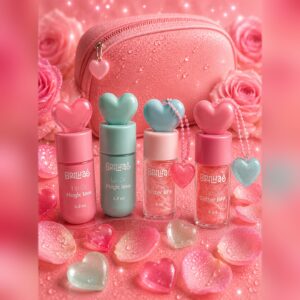 Make Lip Oil Glitter BFF 4ml c/ Acessório Mini Gloss 3,5ml - BRILHAE - UND
