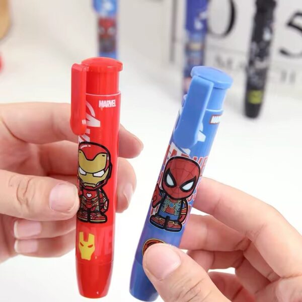 Caneta Borracha Super Heróis - UND