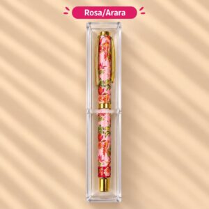 Caneta Luxo Metálica  + Case Brisa de Verão - IMPORTADO - UND
