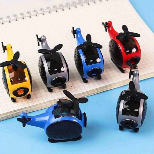 Apontador Fofo Brinquedo Helicóptero