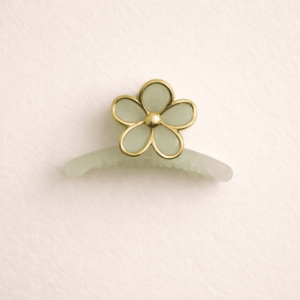Presilha Piranha Flor  BEAUTY 6 cm - IMPORTADO - UND