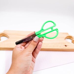 Tesoura Escolar Niquelada  13 cm KAZ - BLISTER c/ 12 UND