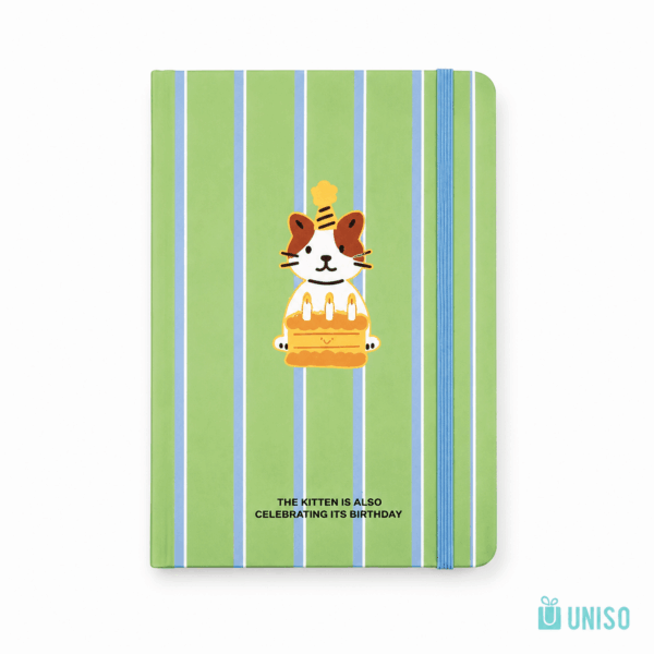 Caderno A6 Capa Dura Pautado Animal 14,5x10,5cm 96 fls - UNISO - UND