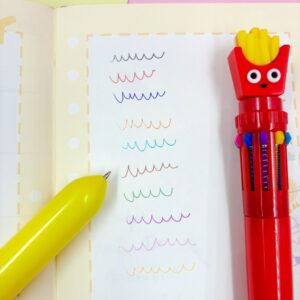 Caneta 10 Pontas Fast Food Color