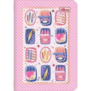 Mini Caderneta Grampeada Flexível 32 fls TREND SWEET - TILIBRA - UND
