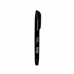 Marcador Permanente Preto Slim Jocar Office - 6 Und