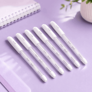 Caneta Esferográfica Gel BRANCA 1.0mm - BRW - UND