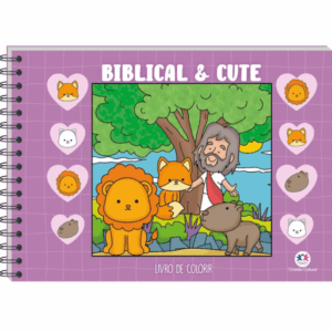 Livro de Colorir Biblical and Cute Violet - CIRANDA - UND