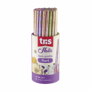 Lápis Grafite Fiori Holic Delicata - TRIS - 12 UND