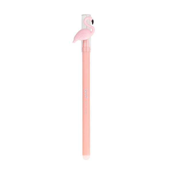 Caneta Gel Esferográfica Apagável 0.7mm Flamingo BRW