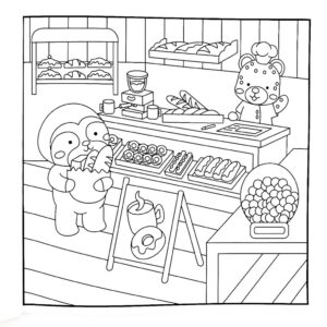 Livro de Colorir Cute World - CIRANDA - UND