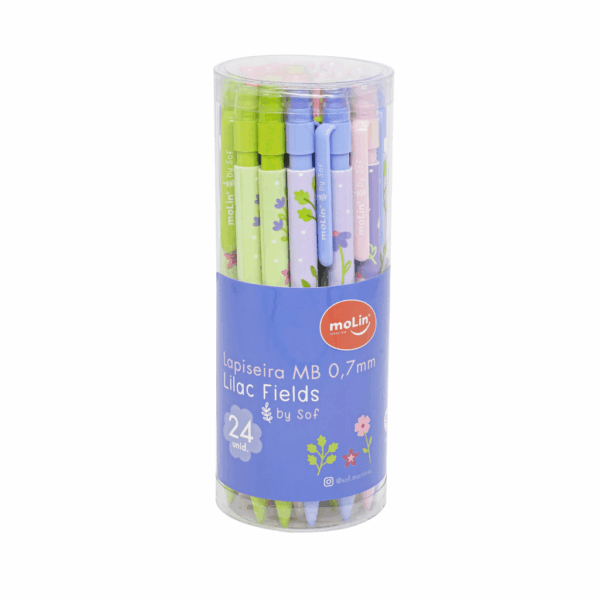 Lapiseira Mb Sof 0.7mm MOLIN - KIT 4 UND