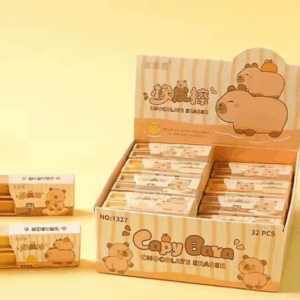 Borracha Barra Chocolate Capivara - IMPORTADO - UND