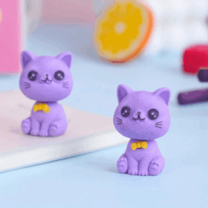 Borracha Fofa 3D PONTEIRA Gatinho - IMPORTADO - UND