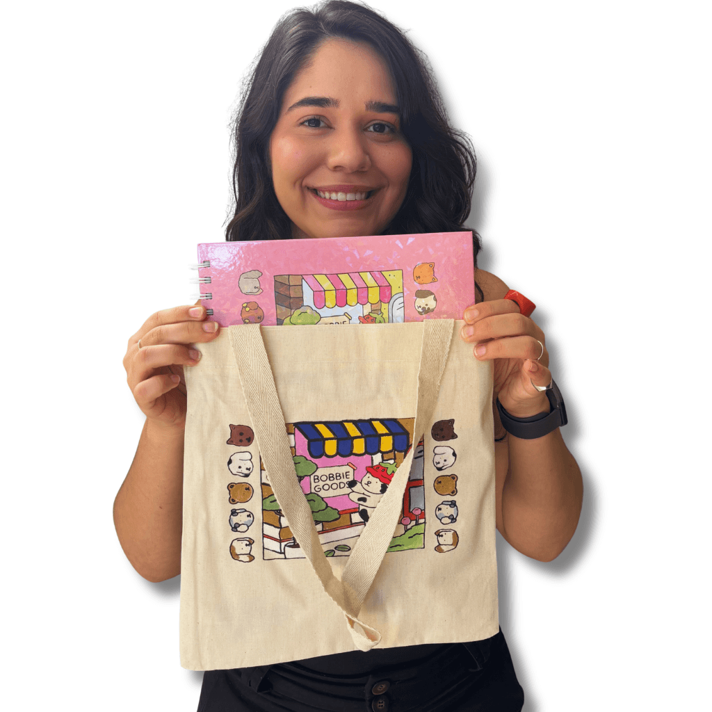 Ecobag para COLORIR Bobbie Goods - BOBBIE - UND