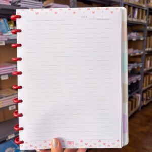 Caderno de Disco LOVE  20x26cm 10 Discos 80 Flhs- TOKYO DESIGN- UND