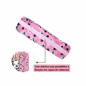 Estojo com Elástico Minnie Disney DAC