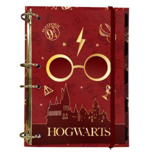 Kit Presenteável Fichário Colegial + Estojo Harry Potter - DAC