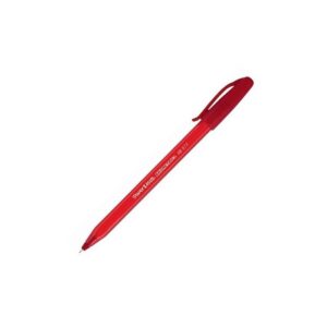 Caneta Kilométrica 100 Ponta Fina 0.7mm Vermelha Papermate - 12 Und