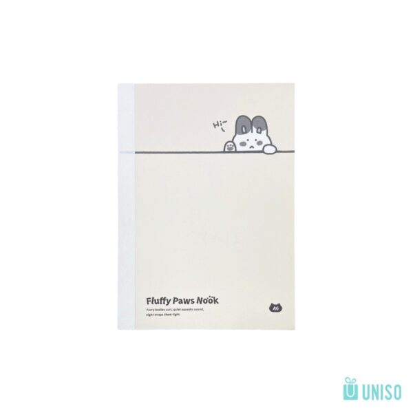 Caderno A6 Brochura Pautado Fluffy Paws 10,5x14,7cm - UNISO - UND