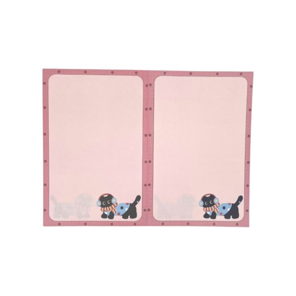 Bloco Caderno A5 Apple Cat 14x21cm - UNISO - UND