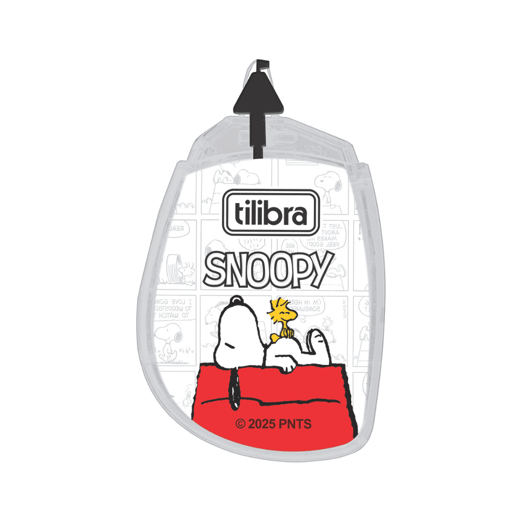 Fita Corretiva 5mm x 5m SNOOPY - TILIBRA - BLISTER