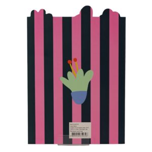 Caderno Brochura Pautado Marinho Flores  27x17cm 30 fls - FLORIE - UND