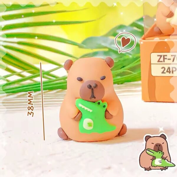 Apontador Emborrachado Capivara Friend - Cx 24 UND