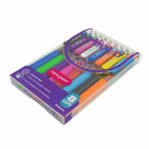Caneta Esferográfica BE BOLD MAX Gel Retrátil Sortida 0.5mm NEWPEN - BLISTER 8 UND