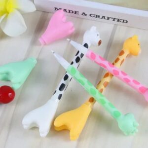 Caneta de Mesa Girafa Color - Unidade