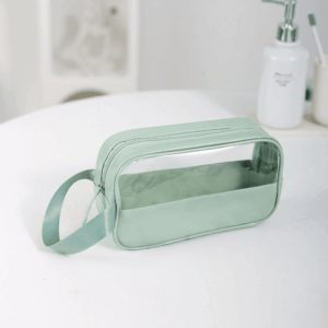 Estojo Box NECESSAIRE Transparente Color - IMPORTADO - UND