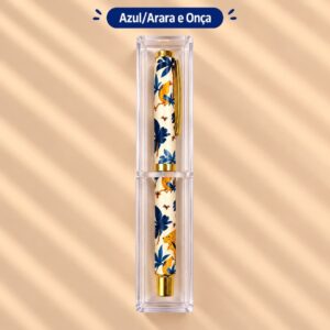 Caneta Luxo Metálica  + Case Brisa de Verão - IMPORTADO - UND