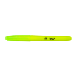Marca Texto Fluorescente Amarelo e Rosa BRW - BLISTER C/ 2UN