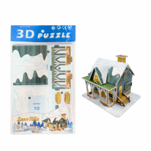 Bloco de Montar DIY 3D Casa - UND