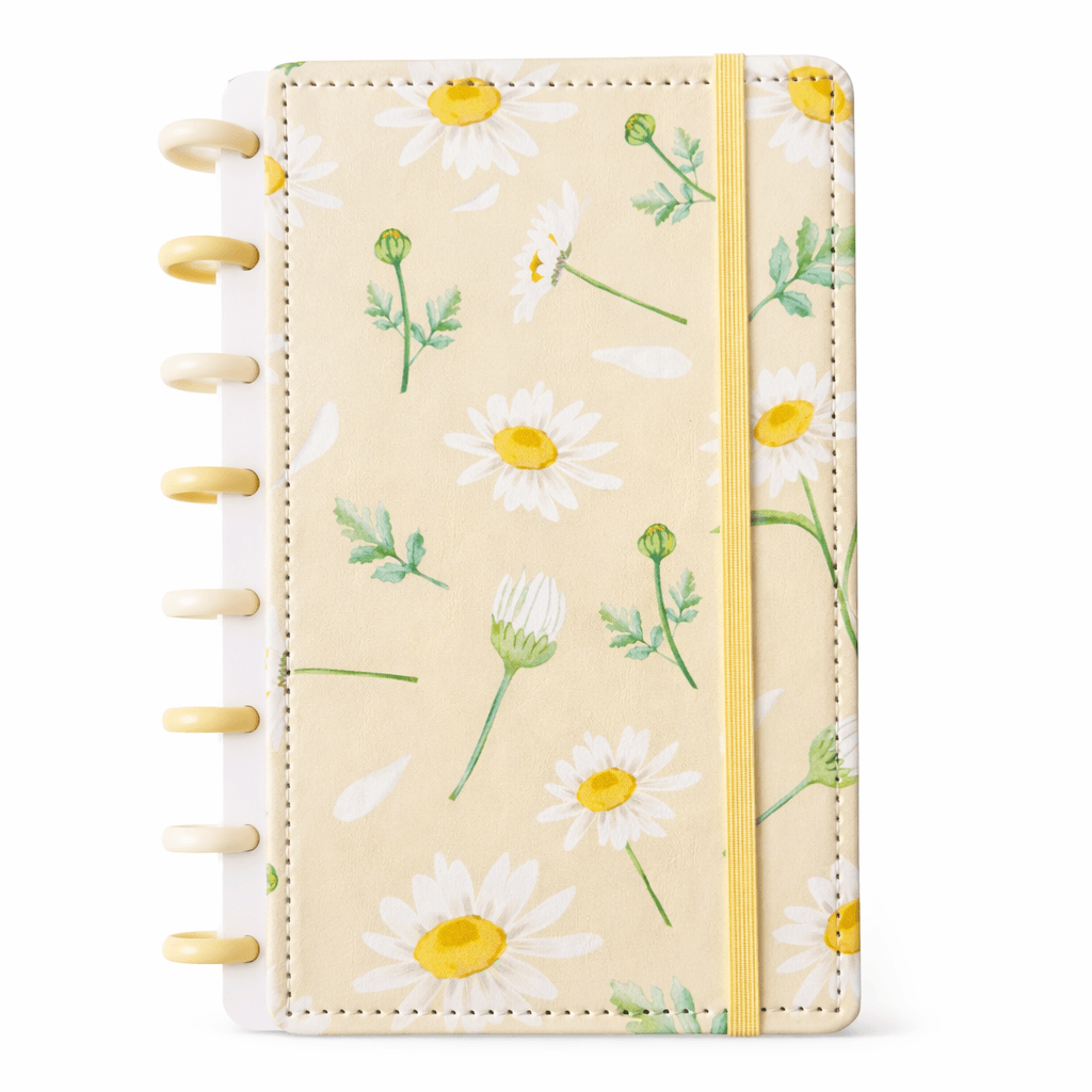Caderno de Disco MARGARIDAS A5 80 Fls/8 discos -  15x21,2cm  - IMPORTADO - UND