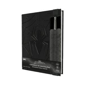 Conjunto Criativo Caderno + Porta Caneta Homem Aranha Marvel - DAC