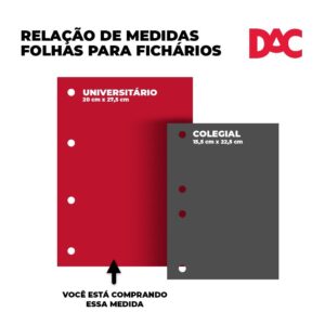 Refil Folhas Fichário Universitário Harry Potter COLORIDO - DAC