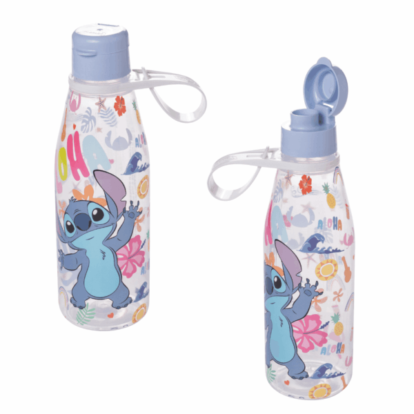 Garrafa Abre Fácil STITCH 530ml PLASÚTIL - UND
