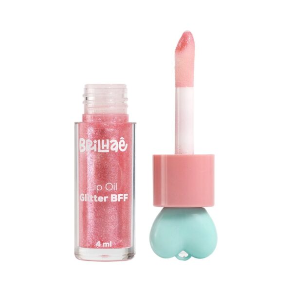 Make Lip Oil Glitter BFF 4ml c/ Acessório Mini Gloss 3,5ml - BRILHAE - UND