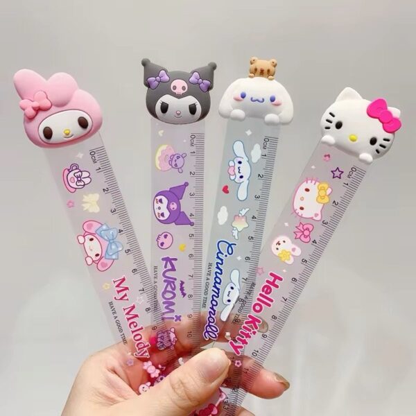 Régua Turma Hello Kitty - Cx 48 Und